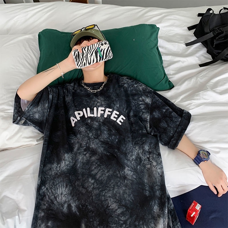 Black Tie Dye Short Sleeve T-S – Street Fashion Hong Kong Bewertung und Preis