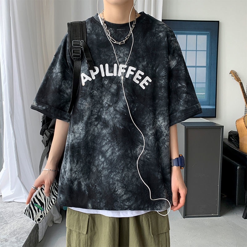 Black Tie Dye Short Sleeve T-S – Street Fashion Hong Kong Bewertung und Preis