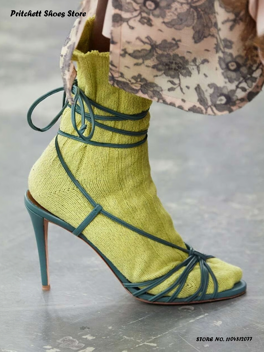 Women's Knotted Leather Strapp – Street Fashion Runway Bewertung und Preis
