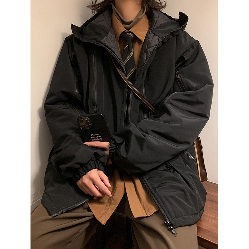Thickened Winter Cotton Jacket – Street Fashion Hong Kong Bewertung und Preis