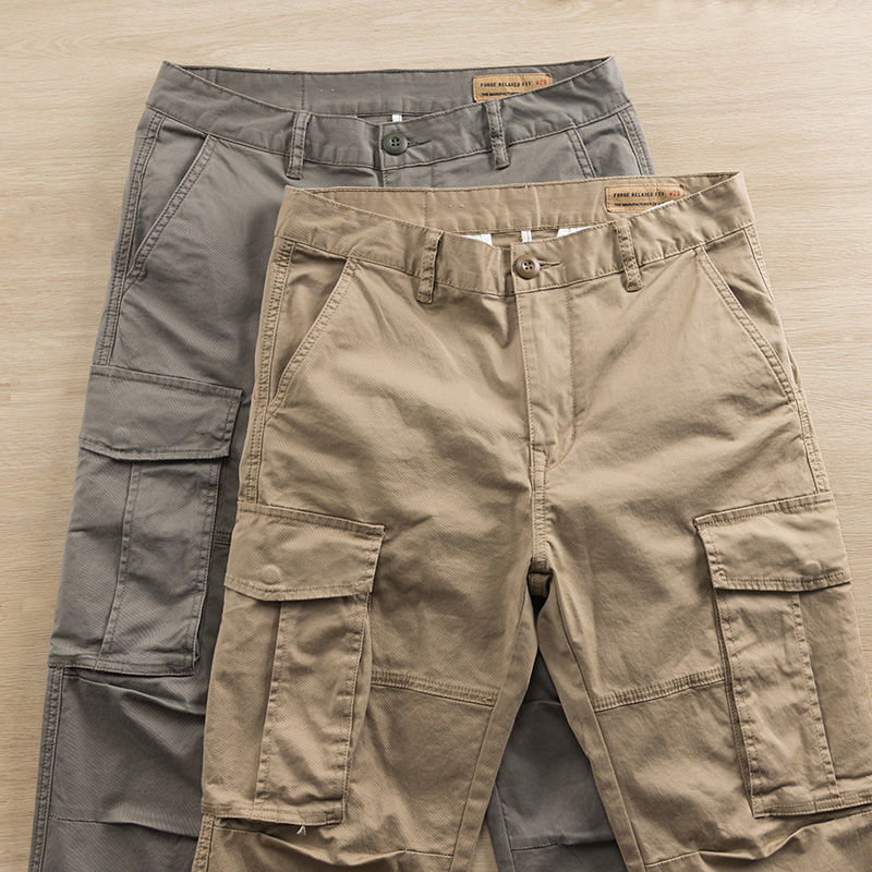 Y2k Men's Cargo Pants Outdoor  – Street Fashion Korean Bewertung und Preis