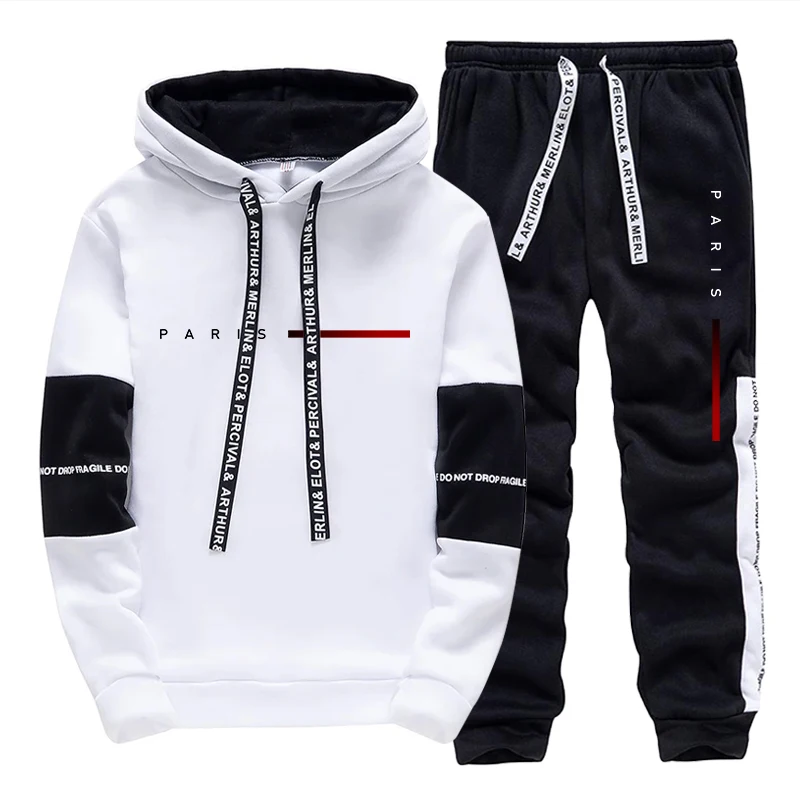 Men's Set Paris Fashion Hoodie – Street Fashion For Man Bewertung und Preis