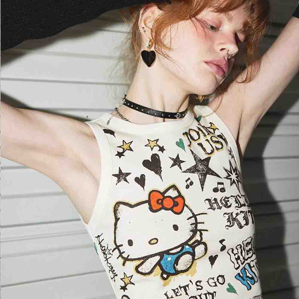 Sanrio Hello Kitties Women's C – Street Fashion China Girl Bewertung und Preis