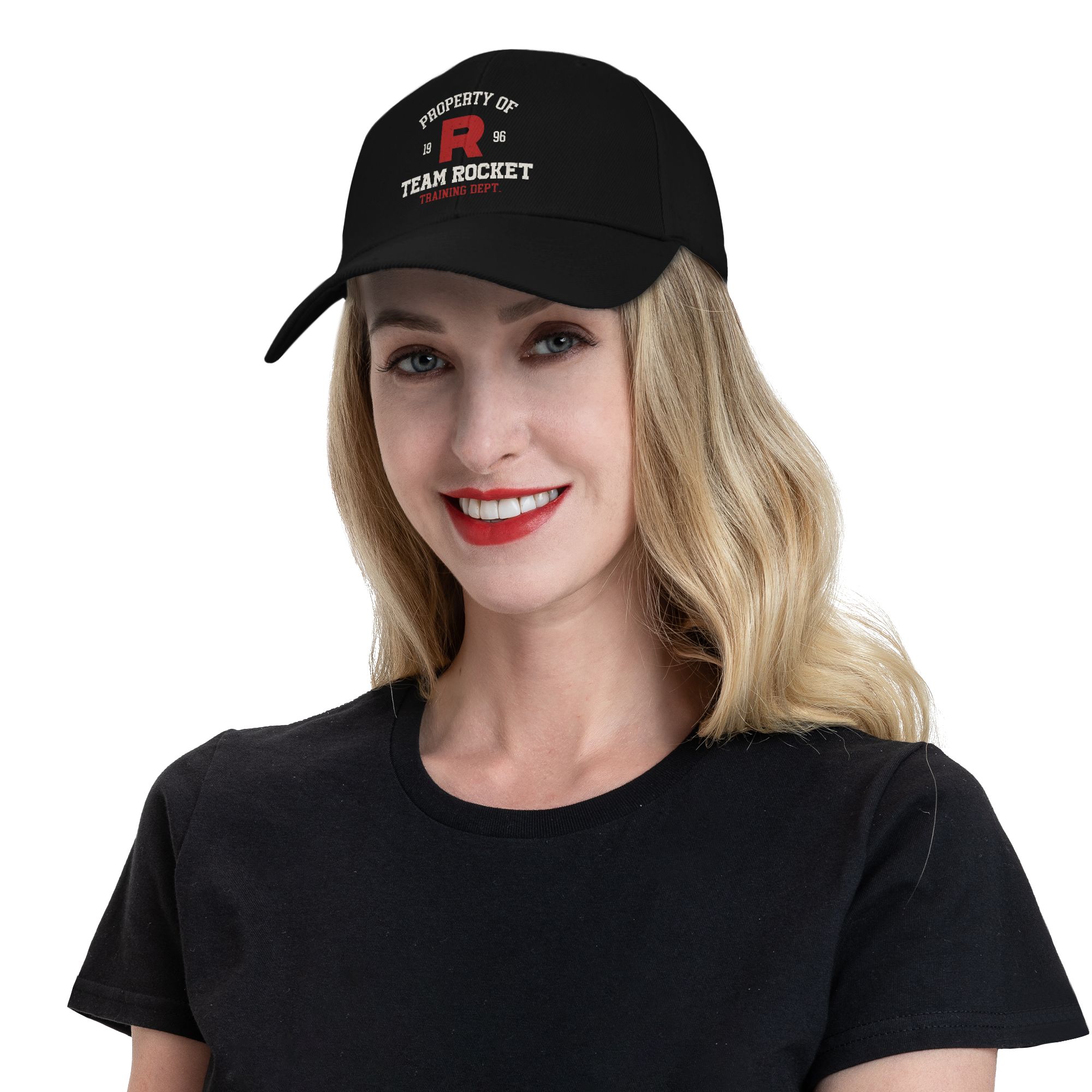 team rocket logo letter R POKE – Baseball Cap Fitted Bewertung und Preis
