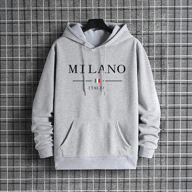 Italy Milan Fashion Men's Hood – Street Fashion In Milan Bewertung und Preis