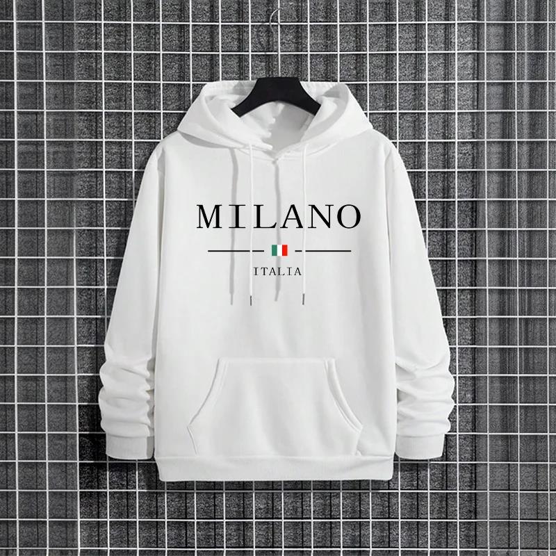 Italy Milan Fashion Men's Hood – Street Fashion In Milan Bewertung und Preis