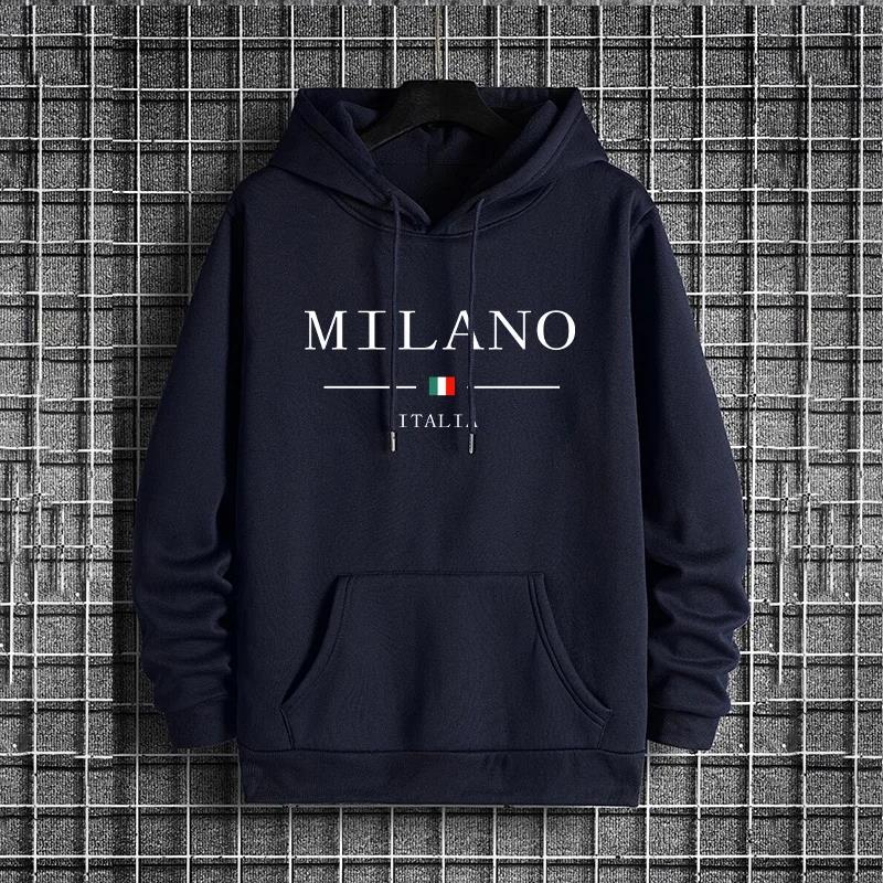 Italy Milan Fashion Men's Hood – Street Fashion In Milan Bewertung und Preis