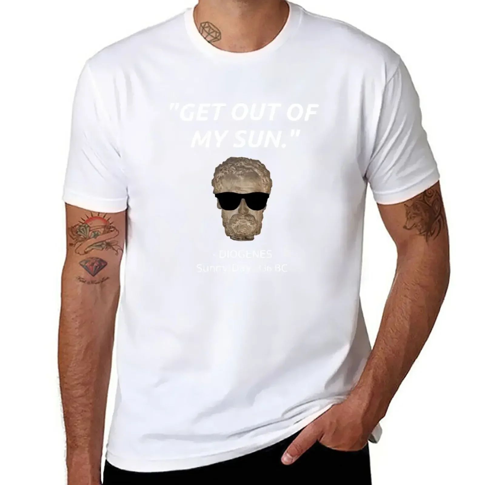 Funny Diogenes Quote T-shirt P – Street Fashion Quotes Bewertung und Preis