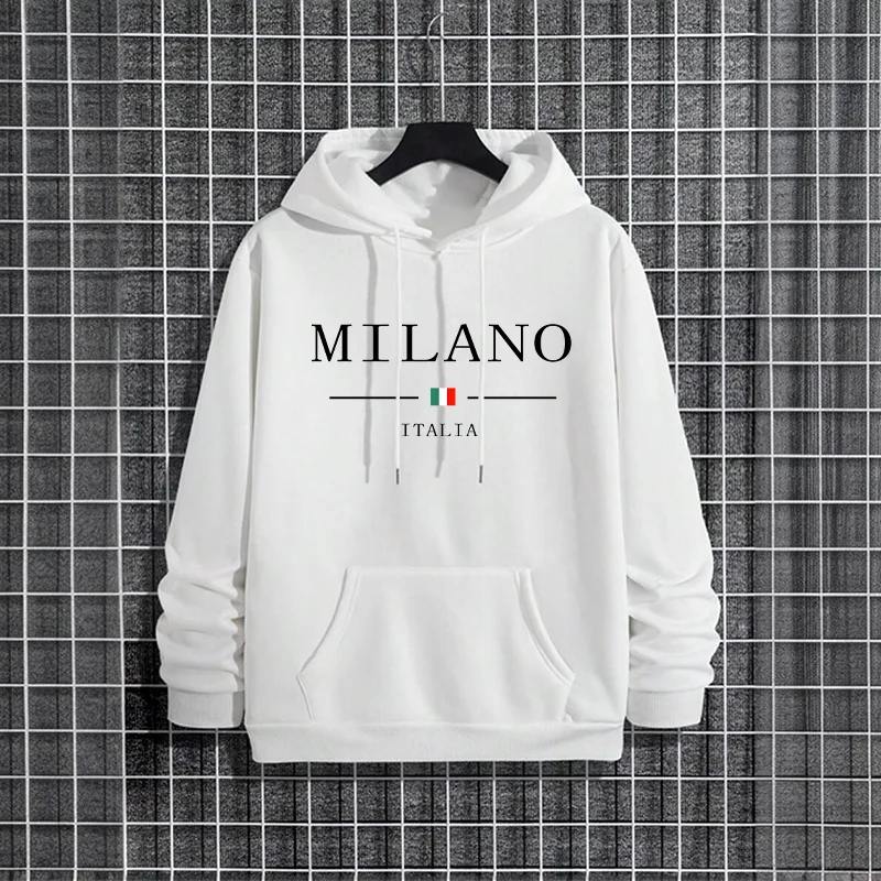 Italy Milan Fashion Men's Hood – Street Fashion In Milan Bewertung und Preis