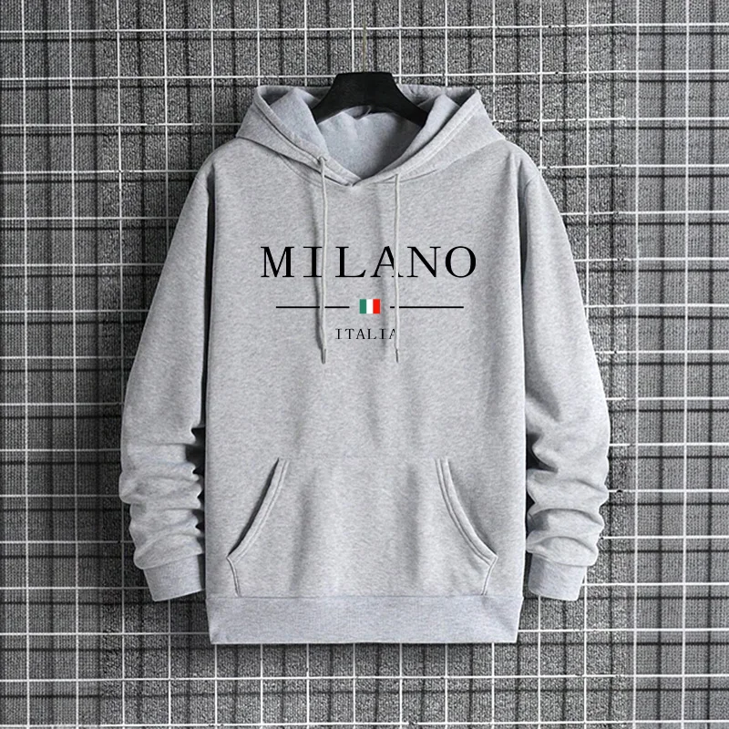 Italy Milan Fashion Men's Hood – Street Fashion In Milan Bewertung und Preis