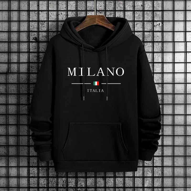 Italy Milan Fashion Men's Hood – Street Fashion In Milan Bewertung und Preis