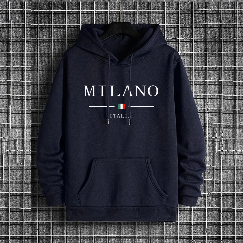 Italy Milan Fashion Men's Hood – Street Fashion In Milan Bewertung und Preis