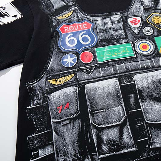 Men's Fashion 3D Printed T Shi – Street Fashion Vibes Bewertung und Preis